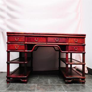 台类-厂家直销供应 明清古典红木家具 老挝酸枝写字台带椅批发采购-案