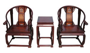 【大红酸枝太师椅如何购买工艺大师纯手工制作太师椅家具】-